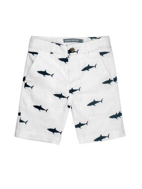 Appaman Great White Trouser Short Linen Blend NEW